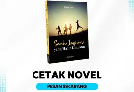 Buku cetak novel