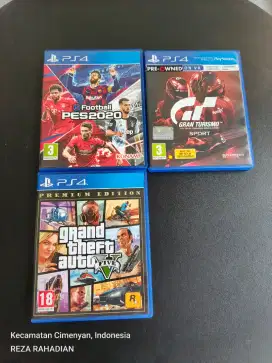 Games ps4 pes 2020 dan GTA