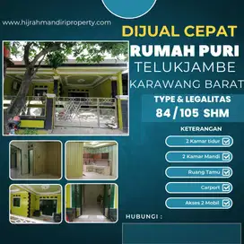 Dijual rumah di puri tekukjambe karawang