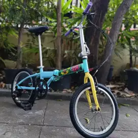 BEReN Art On Bike Sepeda Lipat 16 Family Bike 7 Bicycle