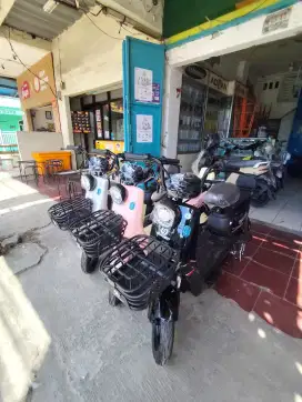 PROMO TERBATASS, SEPEDA LISTRIK SEVENBOT, BERGARANSI RESMI BISA CREDIT