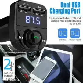 BLUETOOTH FM TRANSMITTER NEW 12v