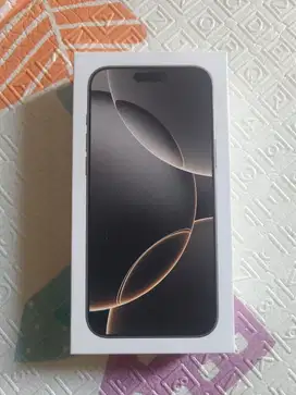Iphone 16 pm 256 segel