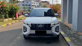 Hyundai Creta 1.5L Trend IVT AT Putih 2024 Like New Low Km 17Rb Record