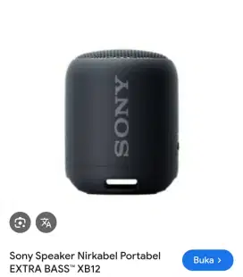 SPEAKERS BLUETOOTH SONY XB 12 ORIGINAL