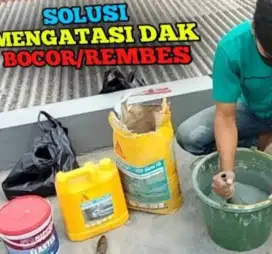 Tukang atap rumah bocor, rembes, renovasi rumah, atap baja ringan dll