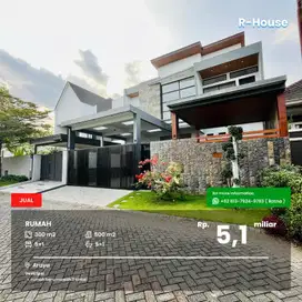 Rumah mewah 2 lantai Araya