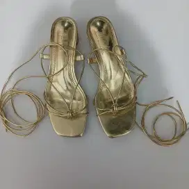 ZARA sendal tali lilit preloved bekas bagus
