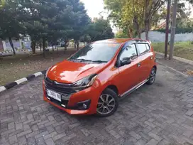 DP RENDAH Daihatsu Ayla 1.2 R Bensin-AT 2020 Oranye SNO