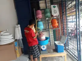 Bung jaya servis AC kulkas msin cuci pompa air dll nya