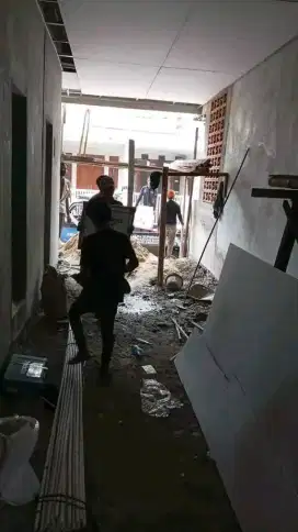 Jasa pasang baja ringan,kanopi, flapon,atap bocor,keramik,kanopi,dll