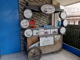 Gerobak Kayu Jati