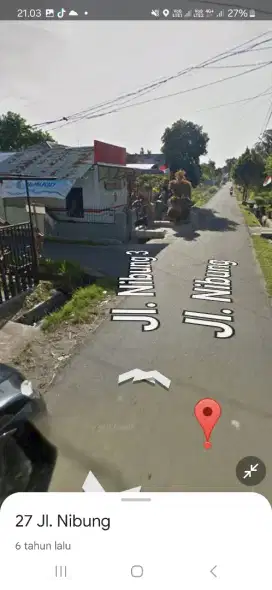 Tanah kavling binjai utara jalan nibung 3