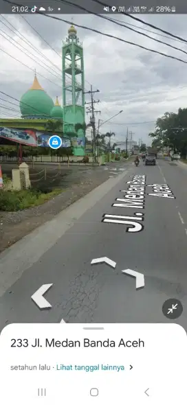 Tanah kavling binjai utara jalan nibung 3