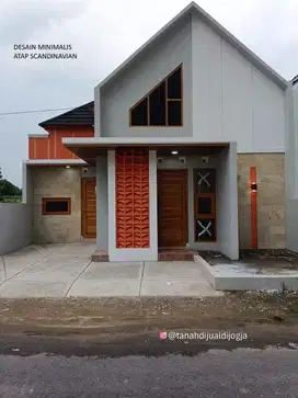 Rumah dekat SMA N 3 Bantul Pinggir Jl Aspal di Trirenggo Proses Bangun