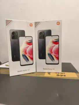 Redmi Note 12 8/128 GB Garansi 15bulan baru