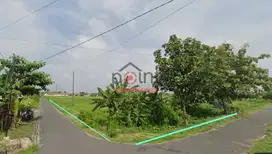 Tanah pekarangan lebar muka 113 m di kaling tasikmadu