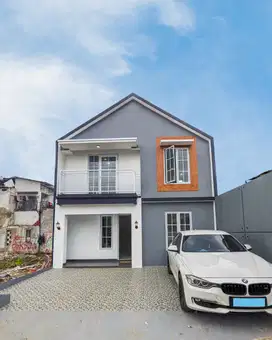 DP 0%! Rumah BARU, Strategis Dekat Stasiun Sudimara!