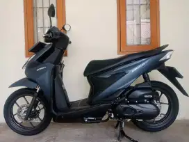 LOW KM! NEW BEAT DULUXE KEYLESS CBS ISS BLUE MATTE PAJAK PANJANG MULUS