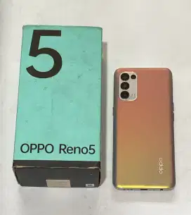 OPPO RENO 5 RAM 8/128 FULLSET NORMAL