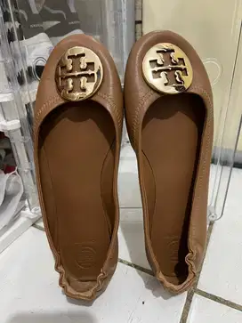 ORIGINAL PRELOVED Tory Burch Minnie Travel Flats Ballet sz 8.5