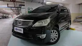TDP 8,JT Toyota Kijang Innova 2.0 V Luxury Bensin-AT Hitam 2013