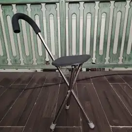Kursi Lipat Tongkat (Walking Stick Seat) - Preloved