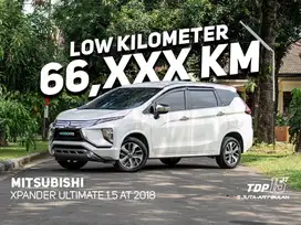 FREE BBM FULL TANK XPANDER ULTIMATE 1.5 AT MATIC 2018 PUTIH