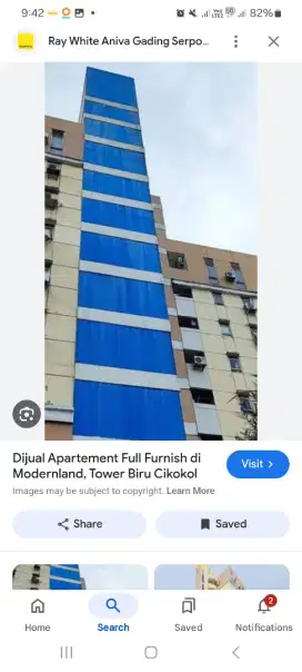 Dijual Apatemen Moderland