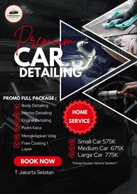 Detailing car / poles mobil