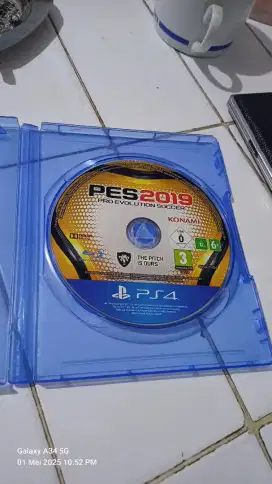 KASET PS4 PES 2019 NON COVER