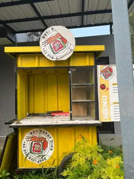 Booth container/ gerobak