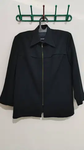 Jas Jaket Blaze Pria full furing warna navy size L