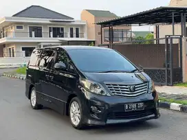 TOYOTA ALPHARD S AUDIOLESS AT 2010 HITAM ISTIMEWA