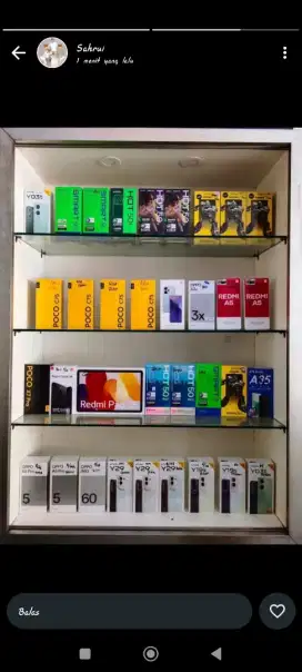 Hp baru garansi resmi