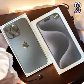 iphone 15 pro max 256gb BH89% resmi iBox Black titanium