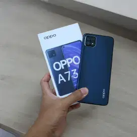 Oppo A73 5G ram 8gb 256GB - bening lengkap
