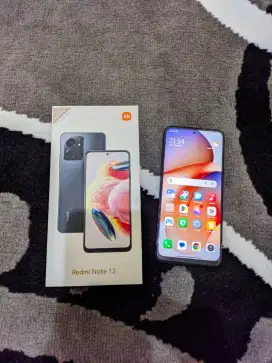 Redmi Note 12 NFC ram 6/128GB Fullshet Original smpe Nota