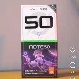 INFINIX NOTE 50 16/256 'ATLANTIS DAHSYAT'