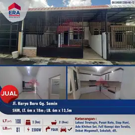 Dijual 1 unit rumah 1lt, hanya 2 menit ke sekolah Immanuel