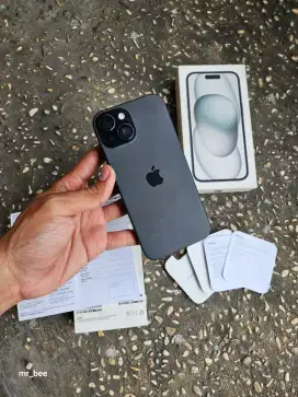 IPhone 15 128GB ibox HB 95% mulus terawat full ori