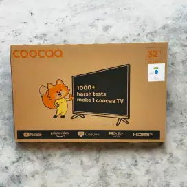 Tv Smart Coocaa 32inci - masih baru dan segel