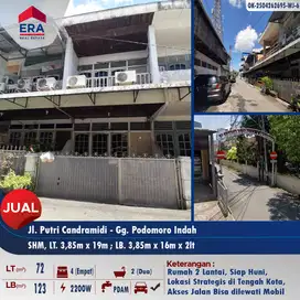 Rumah strategis di tengah kota - Jl. Putri Candramidi