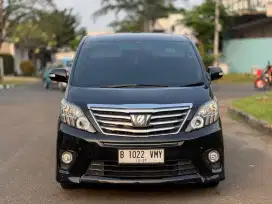 Alphard SC CBU Pilot Seat AT 2013 Hitam