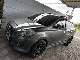Datsun Go + panca 2016 abu abu 3 baris long T option
