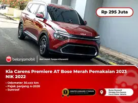 [ PAJAK PANJANG ] Kia Carens Premiere AT Sunroof Bose Merah 2022