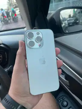 Iphone 14 pro 128gb silver white mulus exgrs ibox mantap bh86