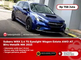 [ KM ANTIK 1RB ] Subaru WRX 2.4 TS Eyesight Wagon Estate AWD AT Biru