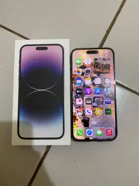 Dijual Iphone 14 Pro Max 256Gb resmi Ibox