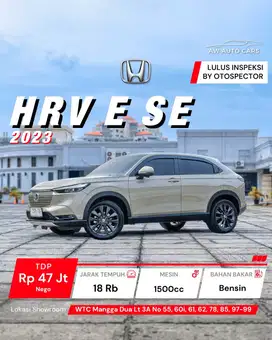 Honda HRV E SE 2023 Honda Sensing 2022 RS Turbo 2024